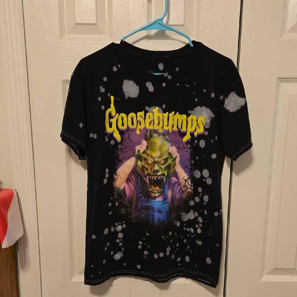 Goosebumps Black Graphic Tee - Short Sleeve